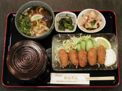 カキフライ定食